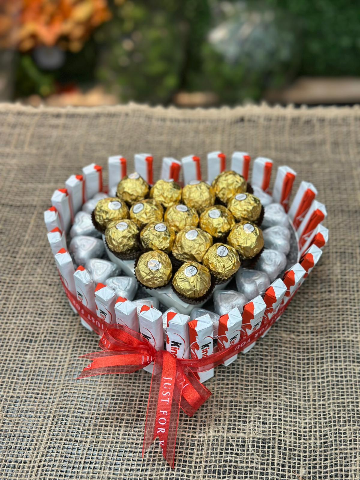 Vip Kalp Çikolata Tasarımı