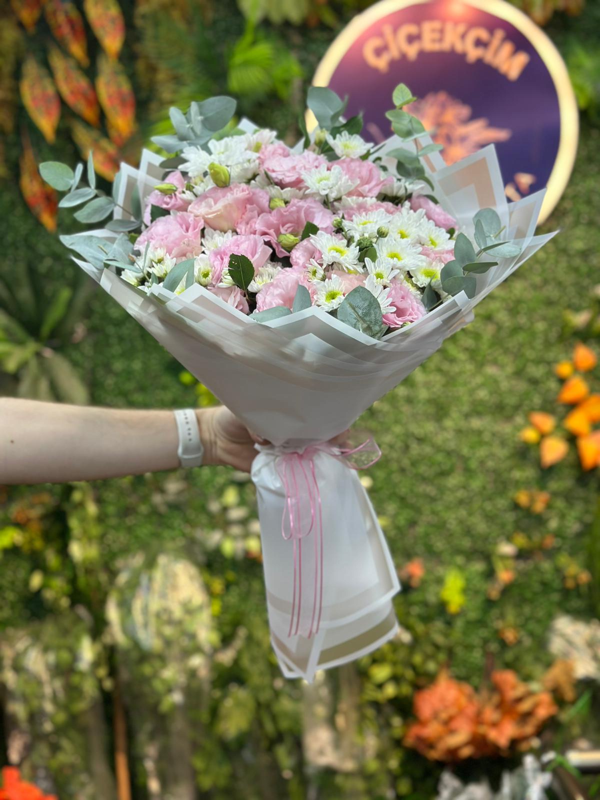 Tatli Pembe Mix Buket