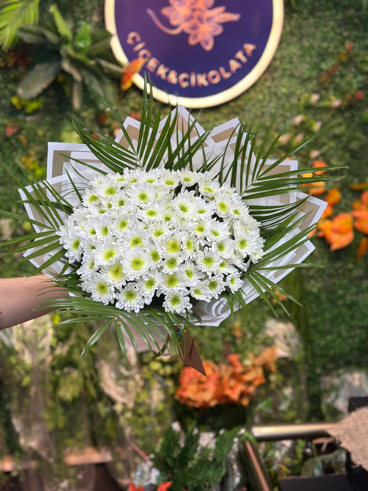 Zarif Papatya Buketi Orta Boy