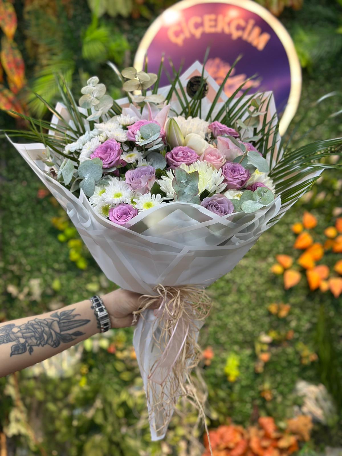 Soft Lila Rüya Buket