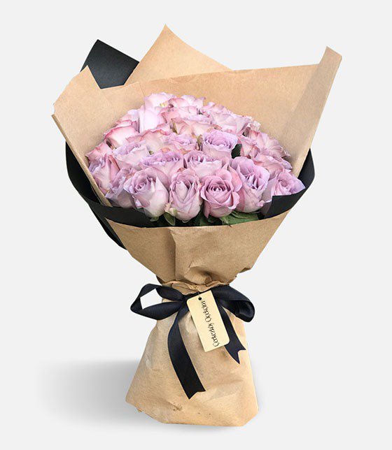 30'lu Lila Gül Buketi