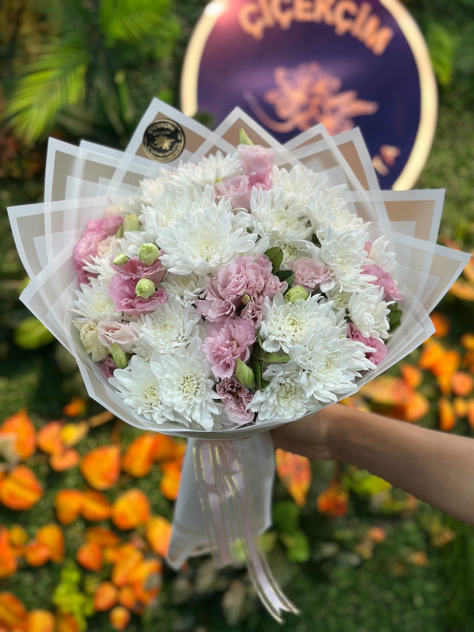 Lisyantus Krizsntem Buketi 