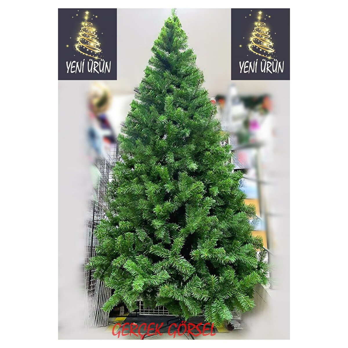 Yılbaşı Ağacı 300 Cm 1750 Dal Taşıma Çantası HEDİYELİ