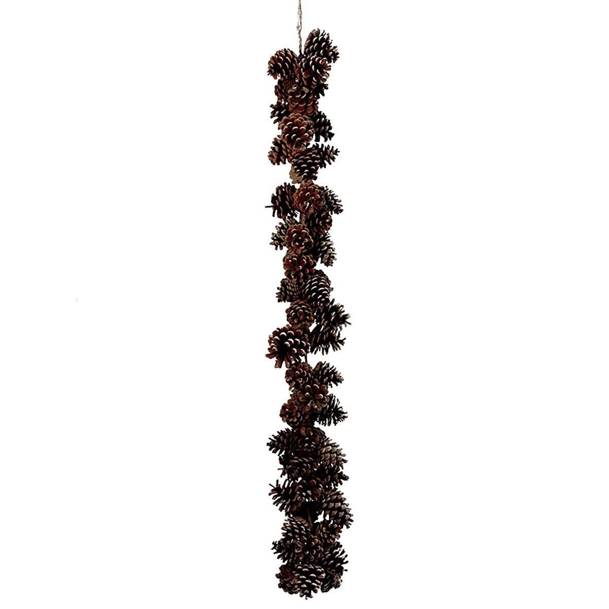 Yılbaşı Dekoru Natürel Kozalak Garland 100 Cm