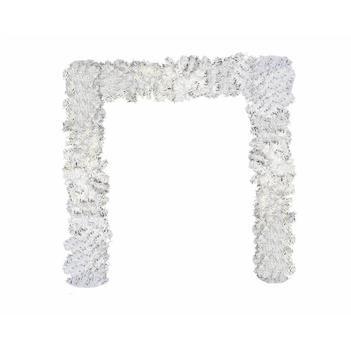 Yılbaşı Dekoru Garland 270cm Beyaz 200 Dal