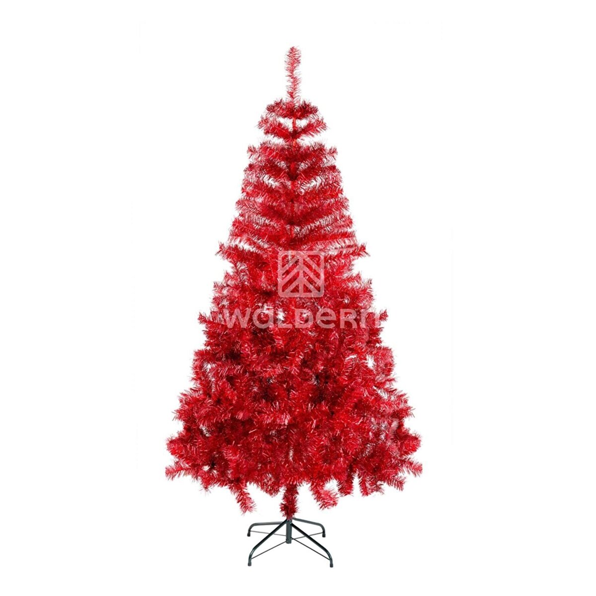 Premium Luxury Series 180 Cm Simli Kırmızı Yılbaşı Çam Ağacı