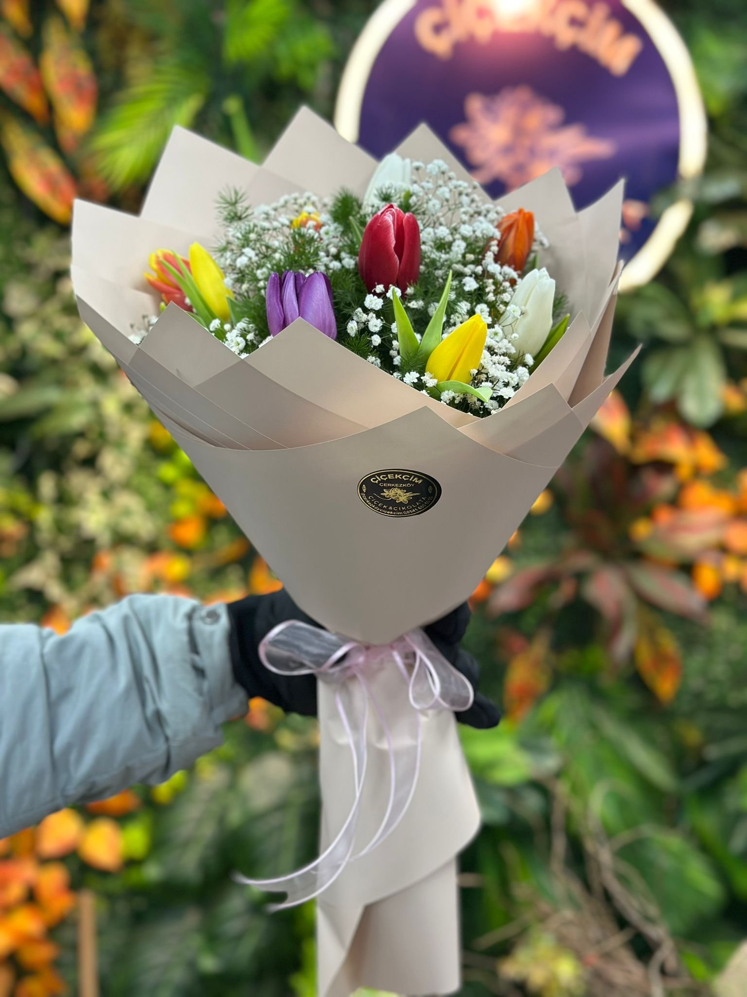 Karışık Lale Buketi