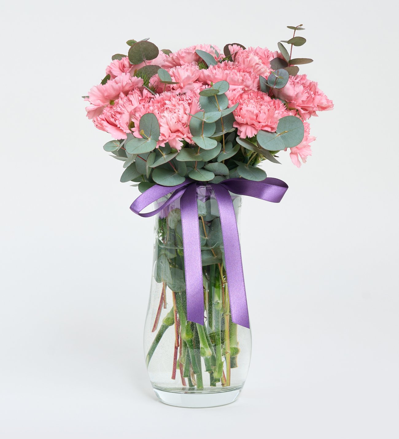 Vazoda Baharın Kokusu Pembe Karanfiller